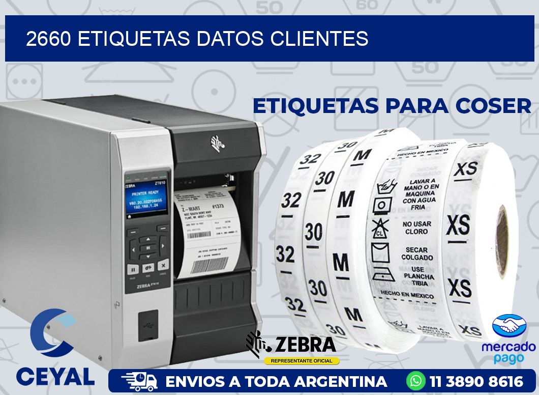 2660 ETIQUETAS DATOS CLIENTES