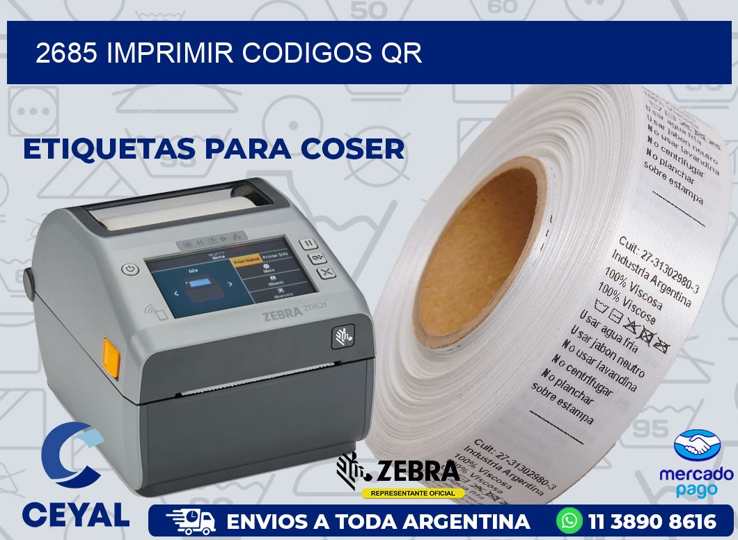 2685 IMPRIMIR CODIGOS QR