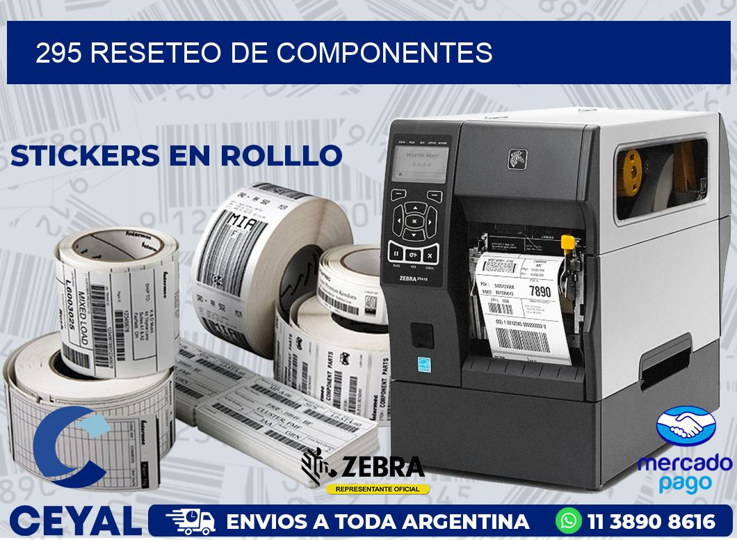 295 RESETEO DE COMPONENTES