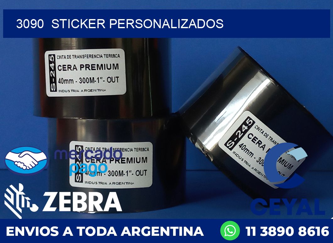 3090  sticker personalizados