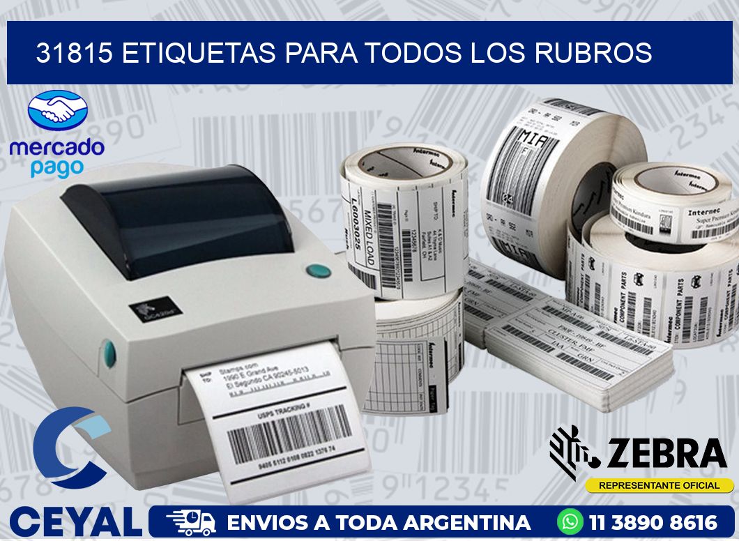 31815 ETIQUETAS PARA TODOS LOS RUBROS