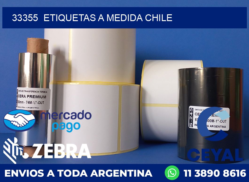 33355  ETIQUETAS A MEDIDA CHILE