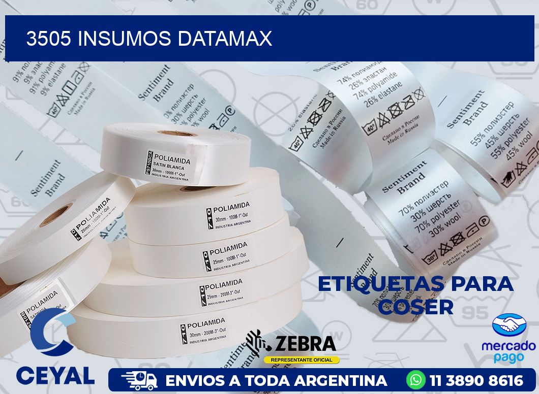 3505 INSUMOS DATAMAX