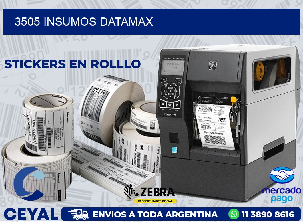 3505 INSUMOS DATAMAX