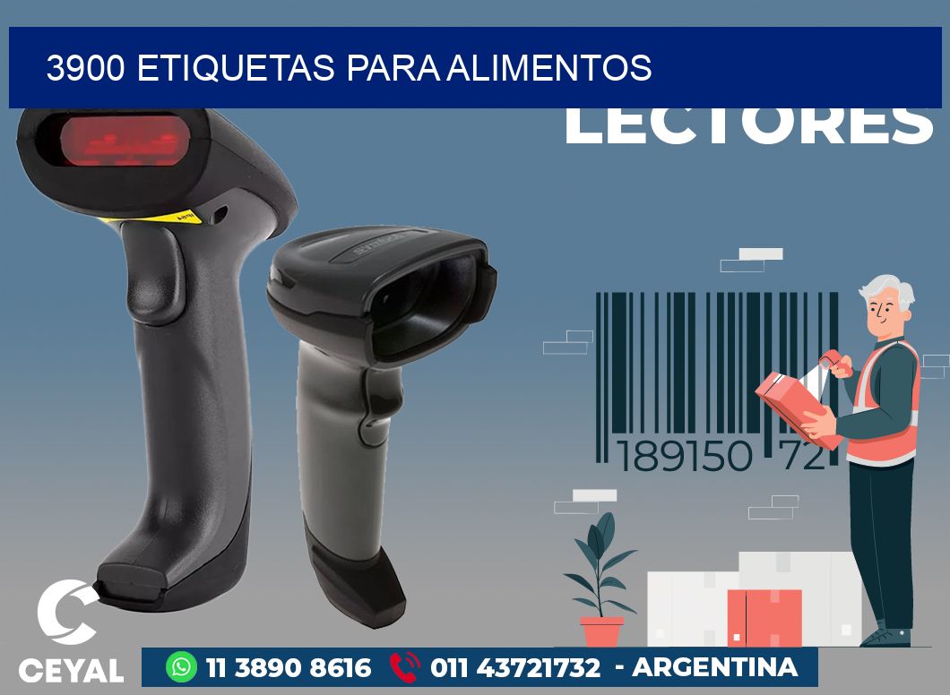 3900 ETIQUETAS PARA ALIMENTOS
