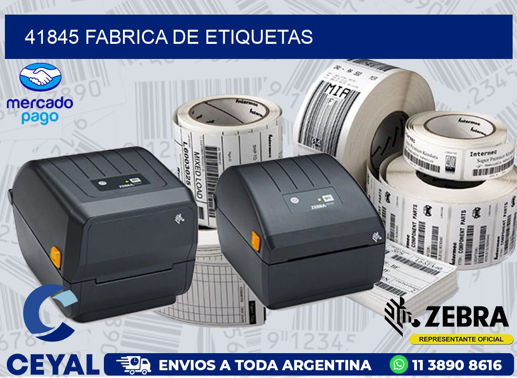 41845 FABRICA DE ETIQUETAS