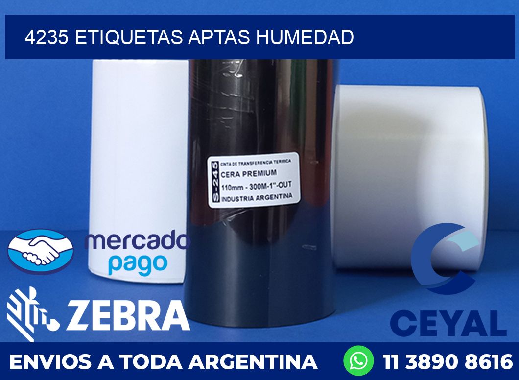 4235 ETIQUETAS APTAS HUMEDAD