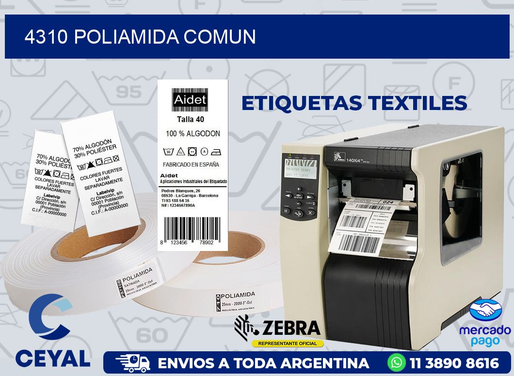 4310 POLIAMIDA COMUN