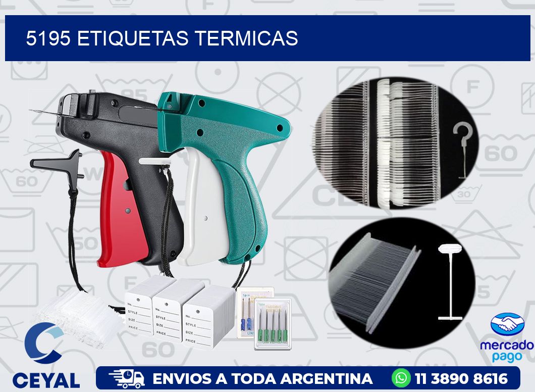 5195 ETIQUETAS TERMICAS