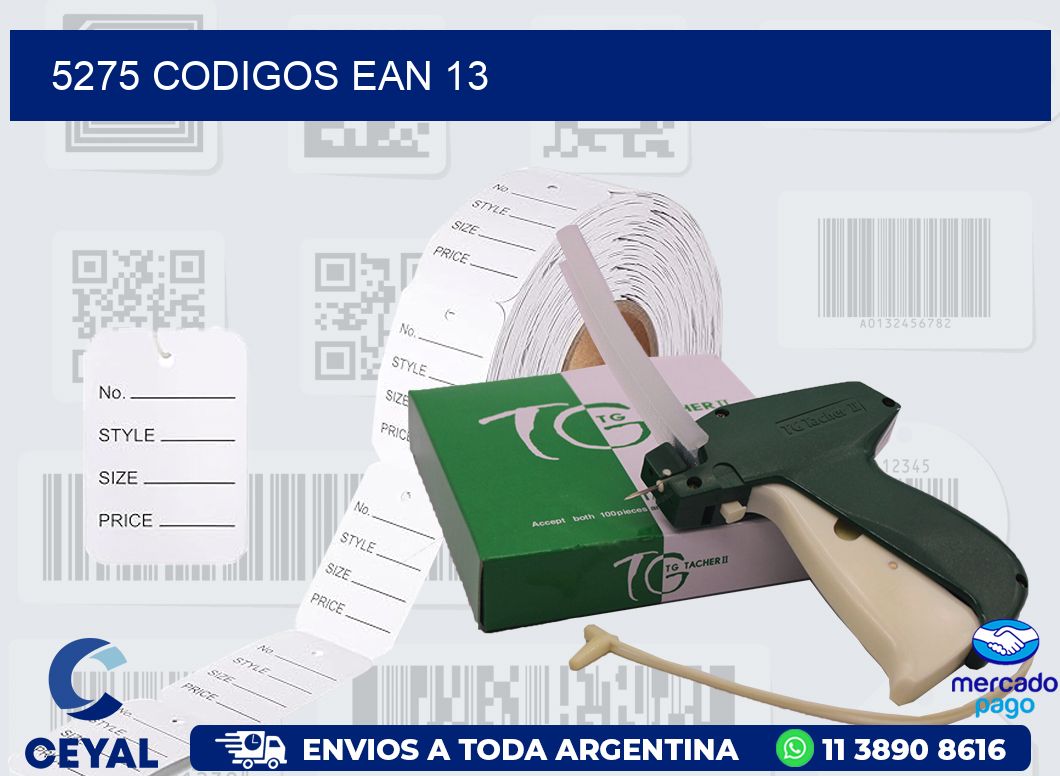 5275 CODIGOS EAN 13