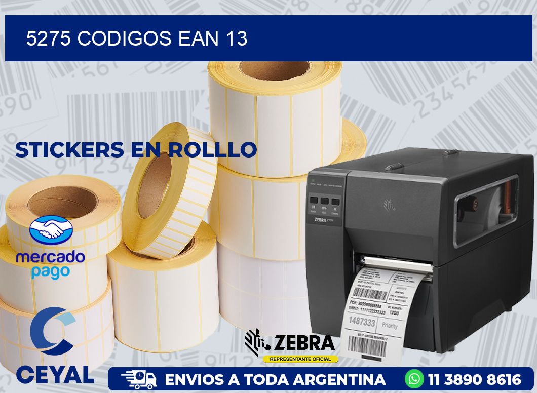 5275 CODIGOS EAN 13