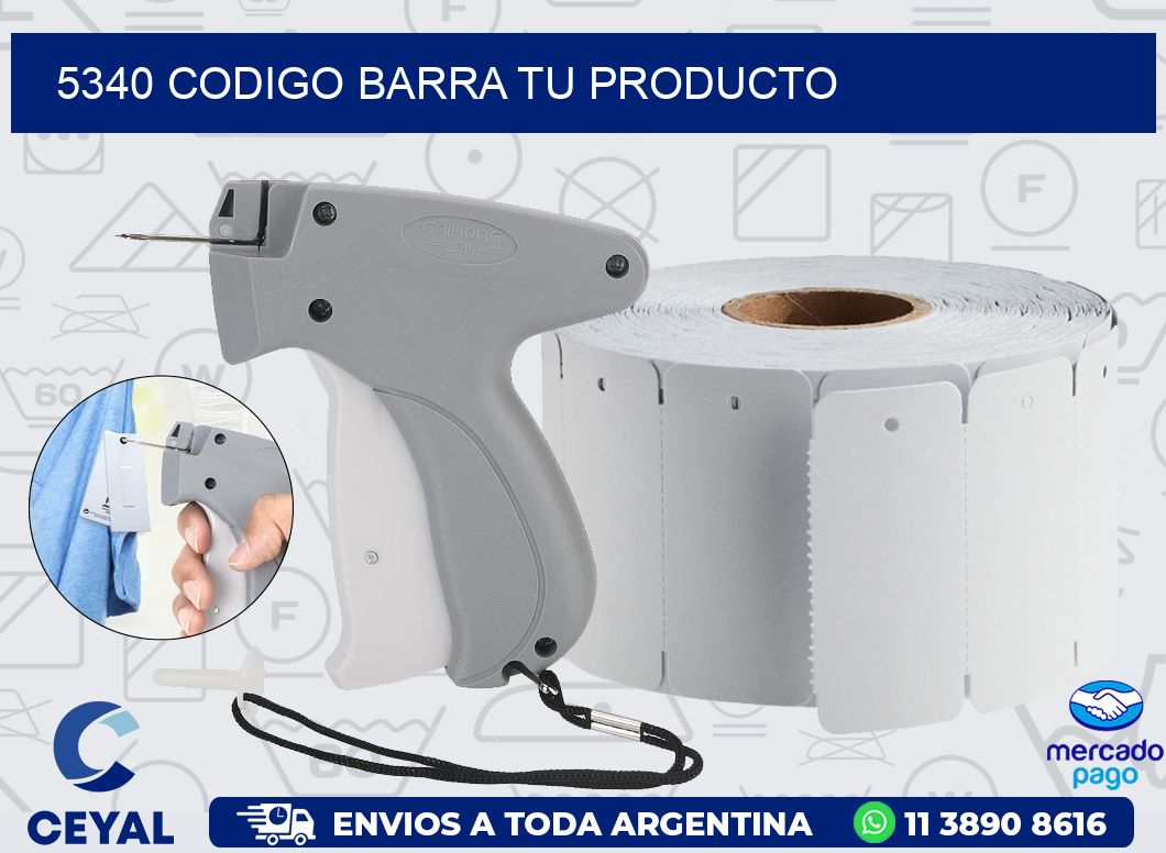 5340 CODIGO BARRA TU PRODUCTO