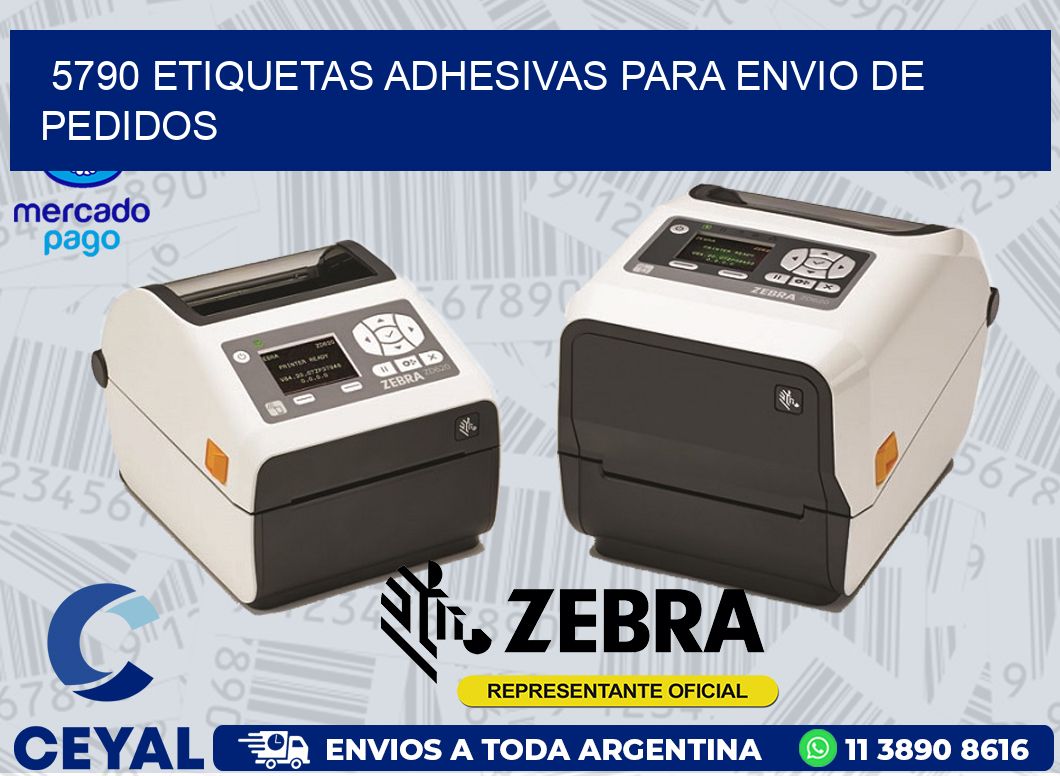 5790 ETIQUETAS ADHESIVAS PARA ENVIO DE PEDIDOS