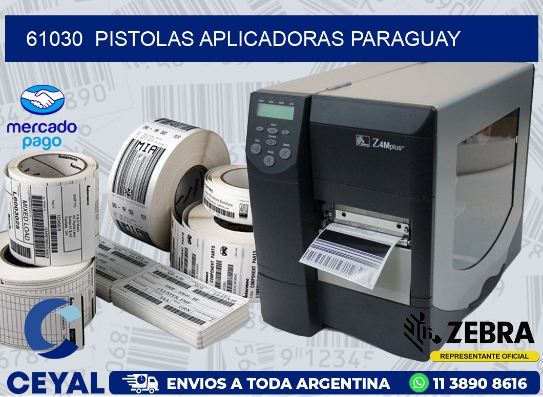 61030  PISTOLAS APLICADORAS PARAGUAY