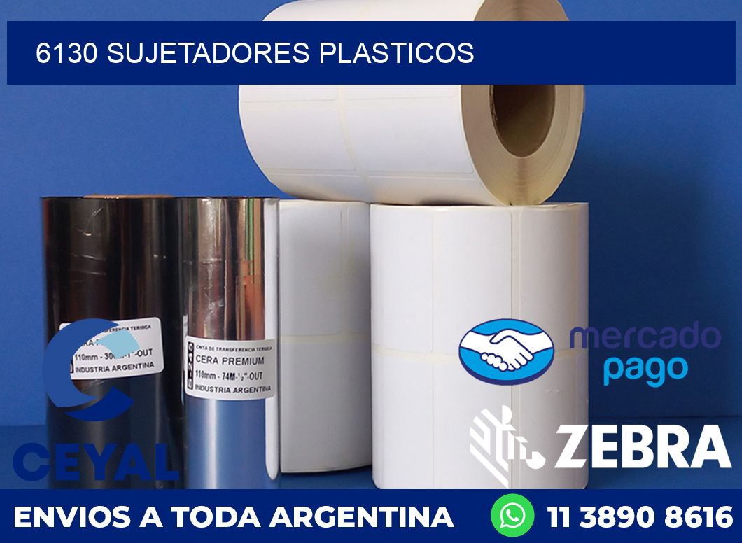 6130 SUJETADORES PLASTICOS
