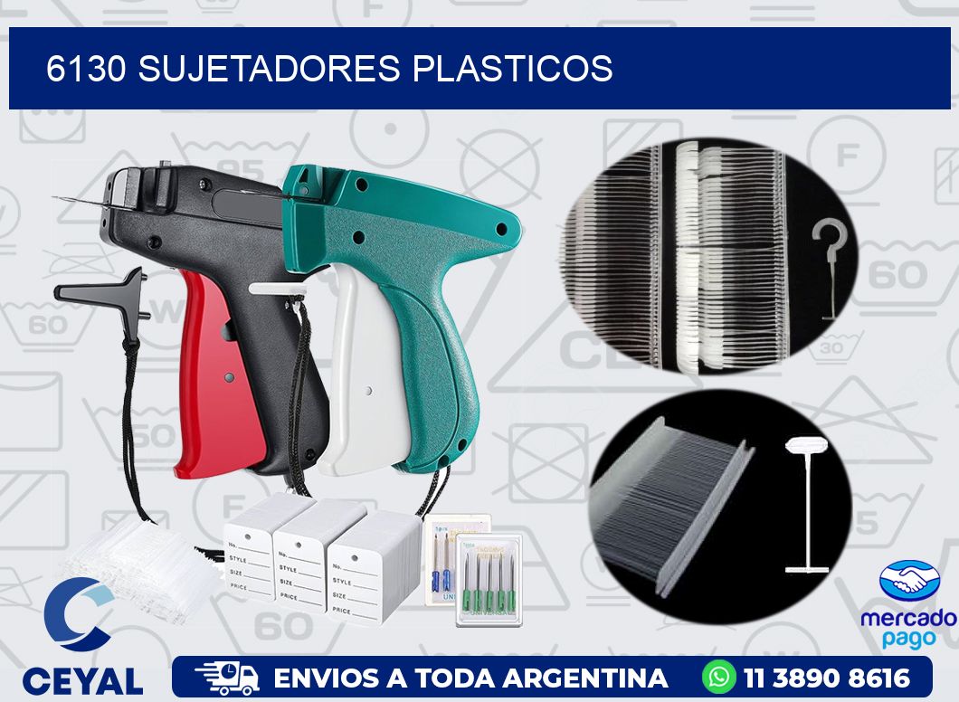 6130 SUJETADORES PLASTICOS