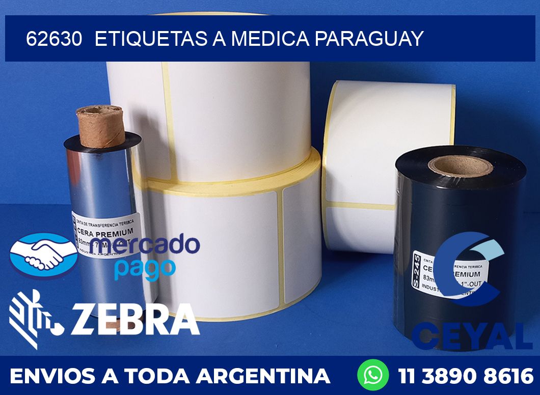 62630  ETIQUETAS A MEDICA PARAGUAY