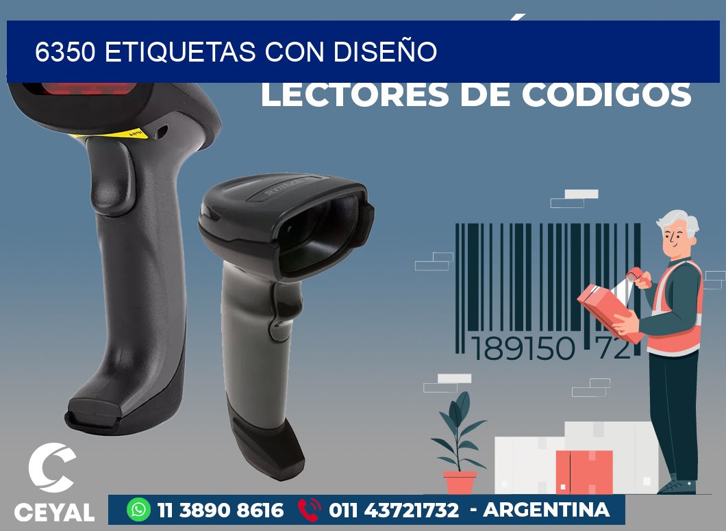 6350 ETIQUETAS CON DISEÑO