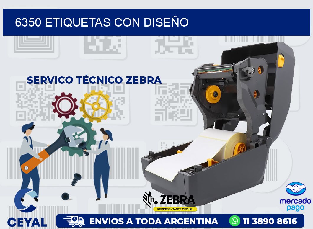 6350 ETIQUETAS CON DISEÑO