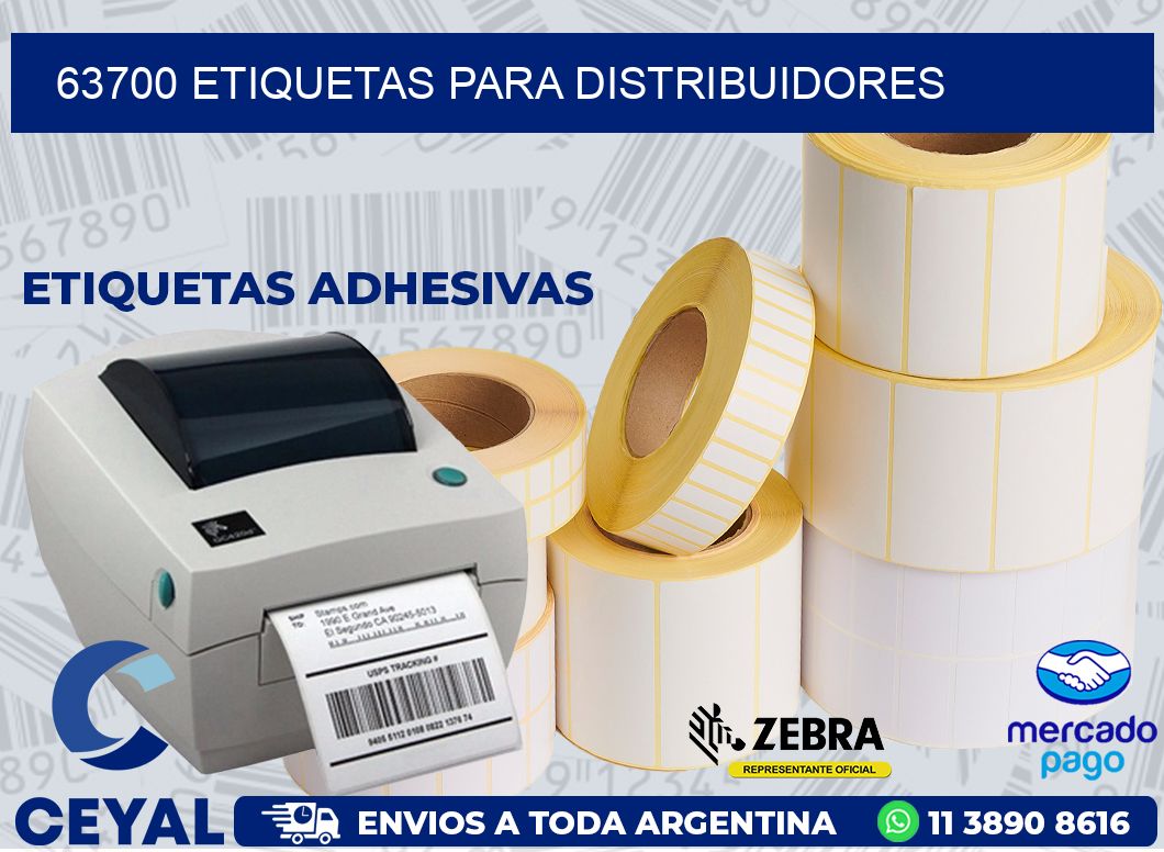 63700 ETIQUETAS PARA DISTRIBUIDORES