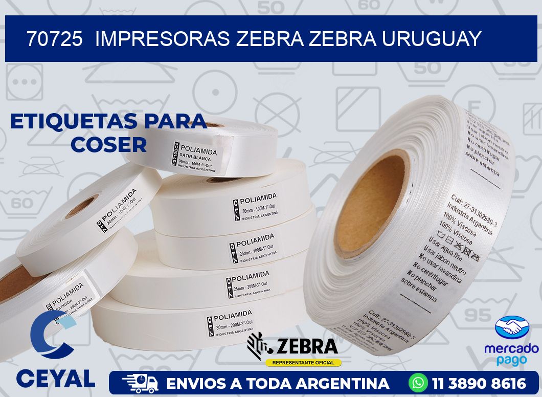 70725  IMPRESORAS ZEBRA ZEBRA URUGUAY