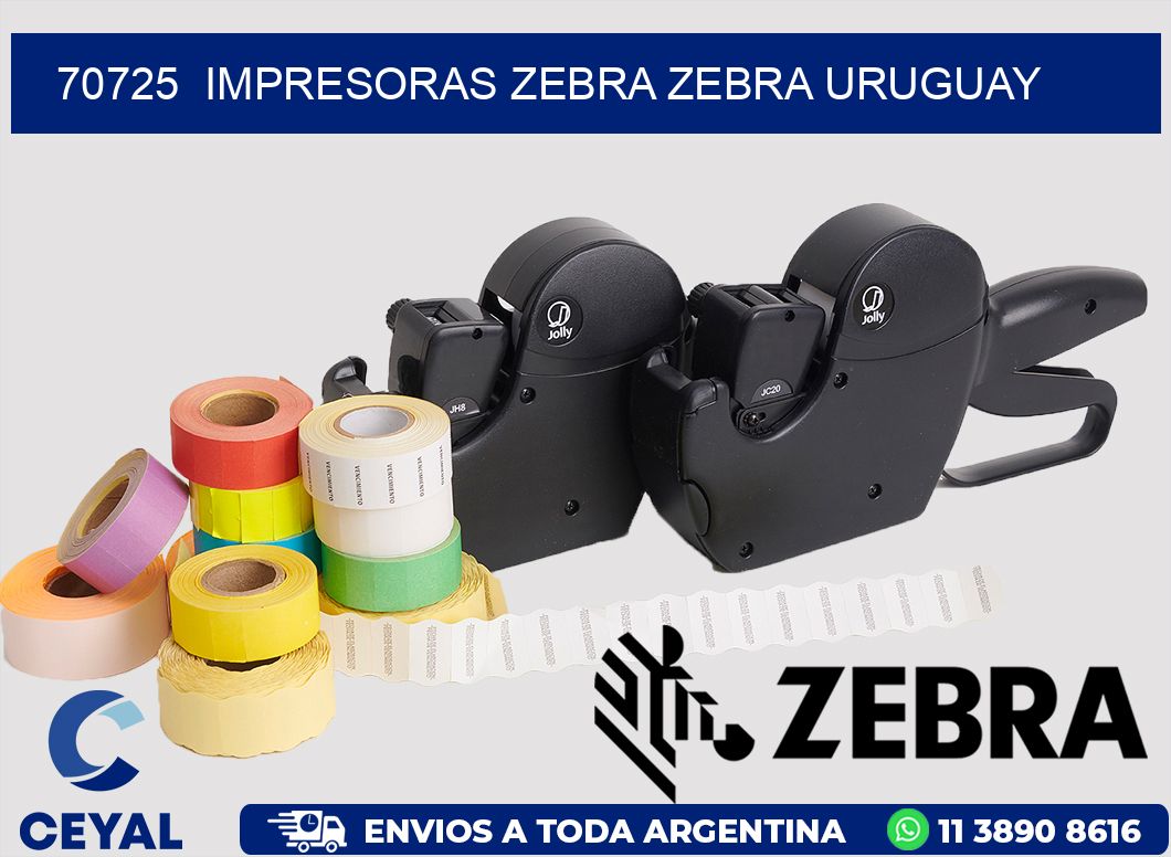 70725  IMPRESORAS ZEBRA ZEBRA URUGUAY