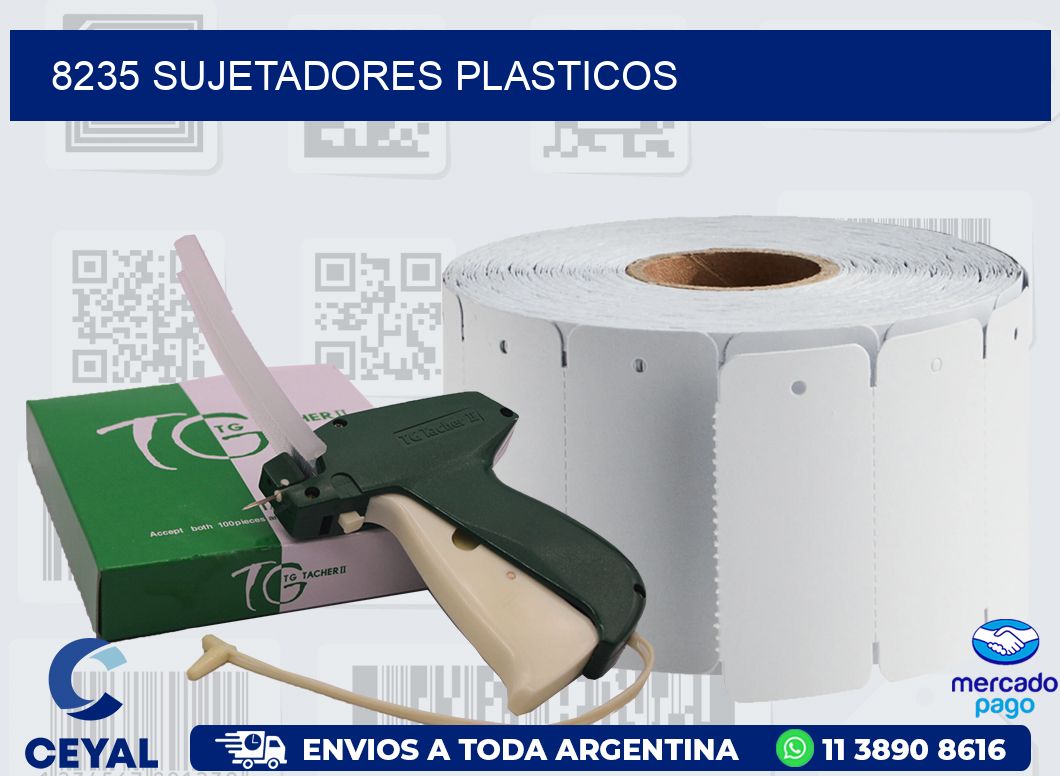 8235 SUJETADORES PLASTICOS