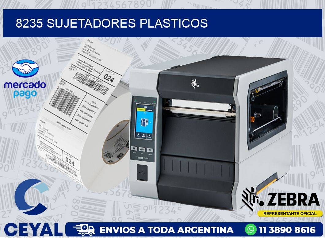 8235 SUJETADORES PLASTICOS