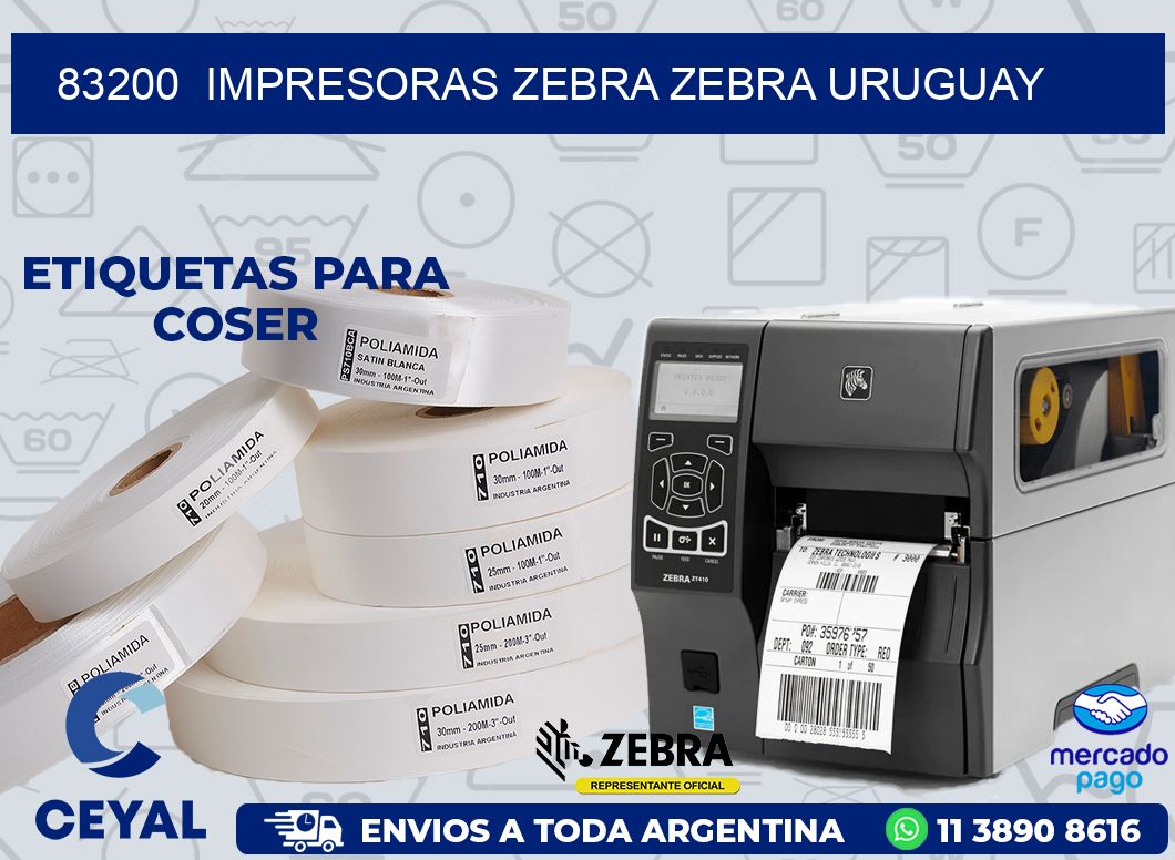 83200  IMPRESORAS ZEBRA ZEBRA URUGUAY