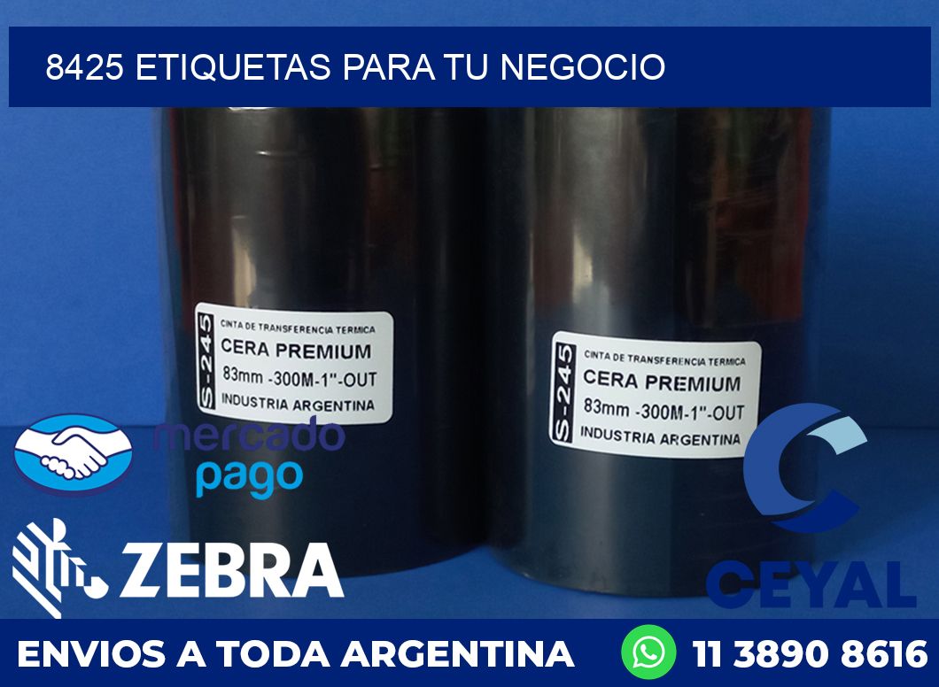 8425 ETIQUETAS PARA TU NEGOCIO