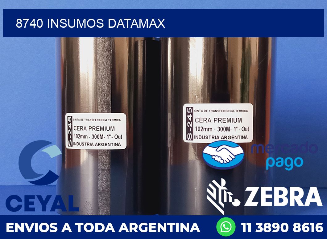 8740 INSUMOS DATAMAX