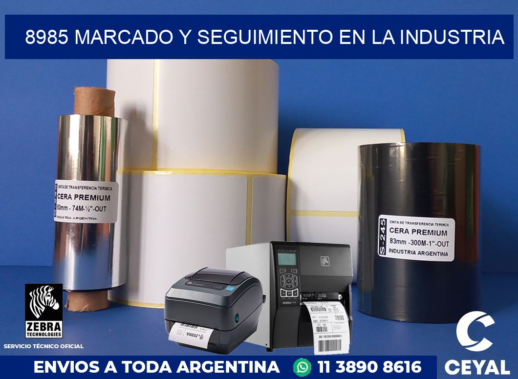 8985 MARCADO Y SEGUIMIENTO EN LA INDUSTRIA