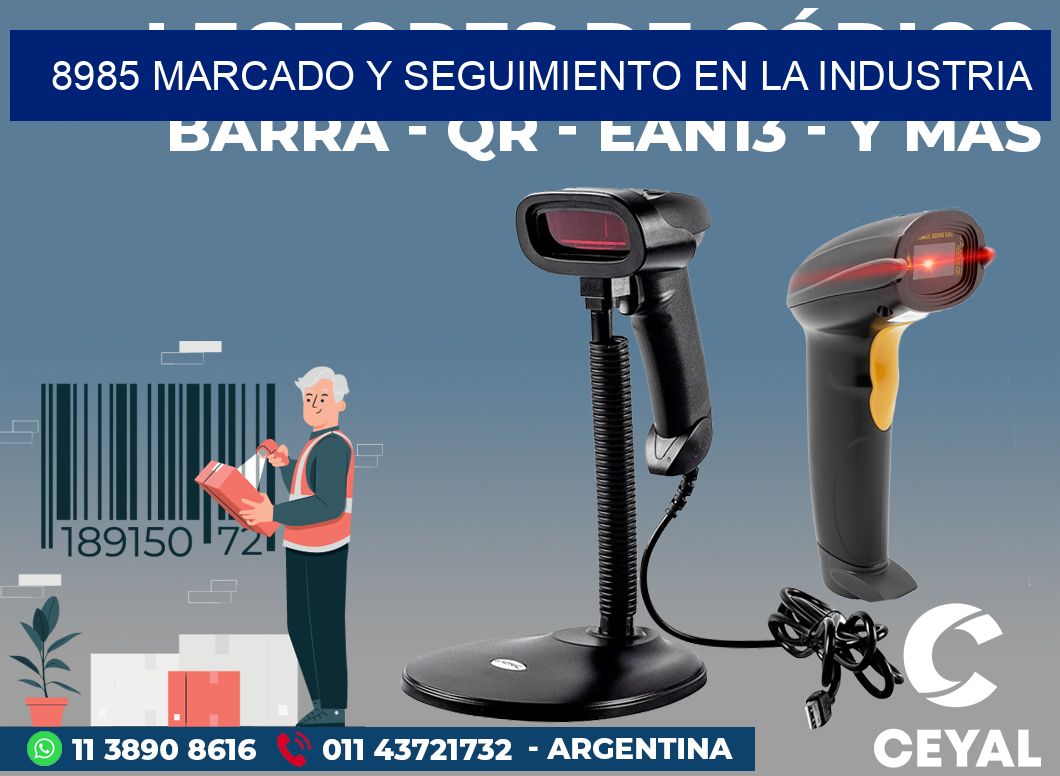 8985 MARCADO Y SEGUIMIENTO EN LA INDUSTRIA