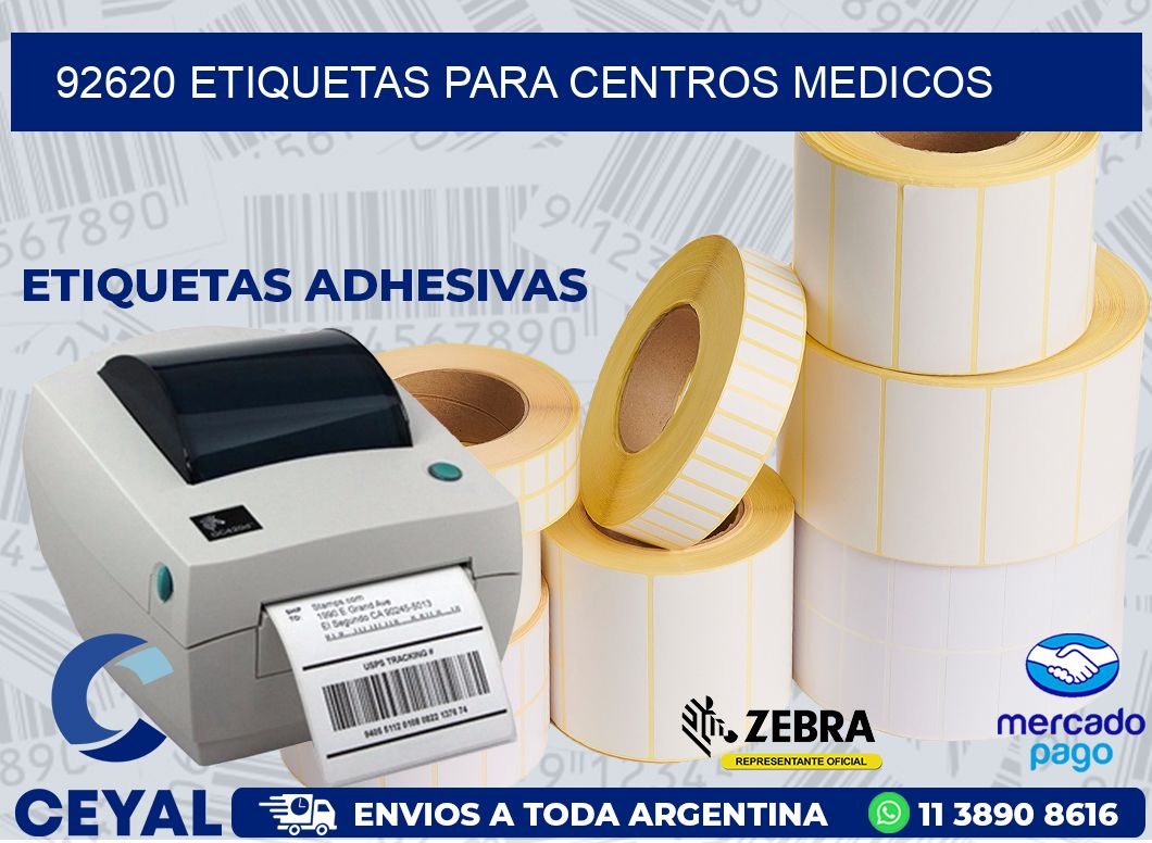 92620 ETIQUETAS PARA CENTROS MEDICOS