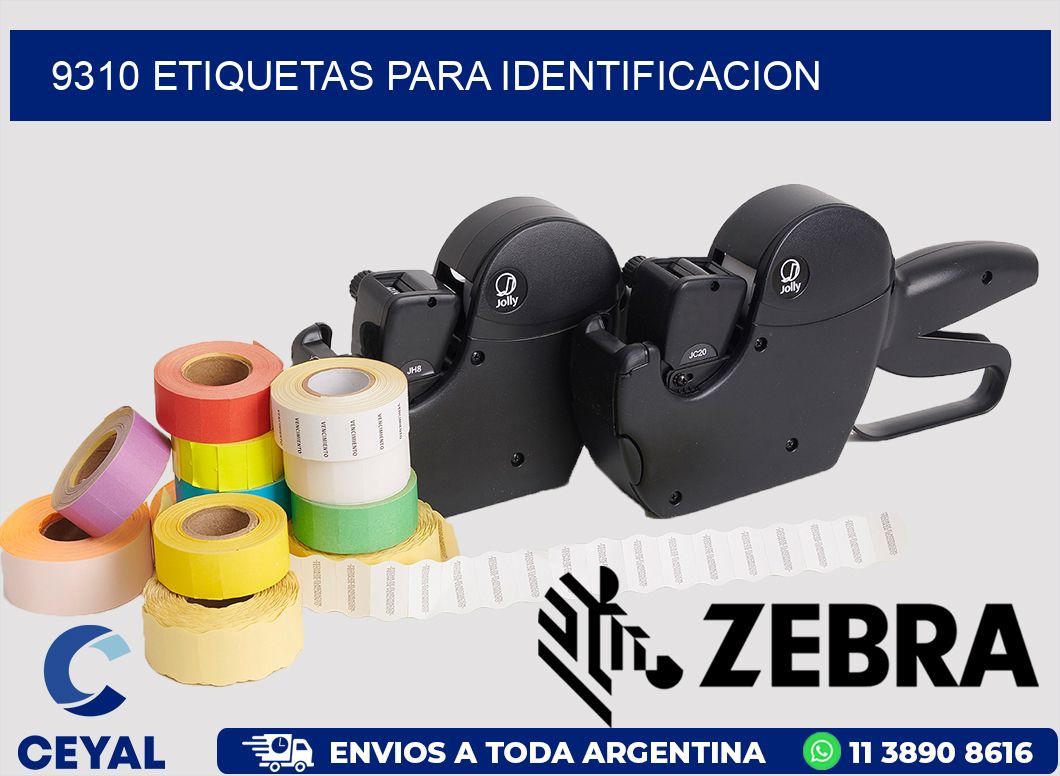 9310 ETIQUETAS PARA IDENTIFICACION
