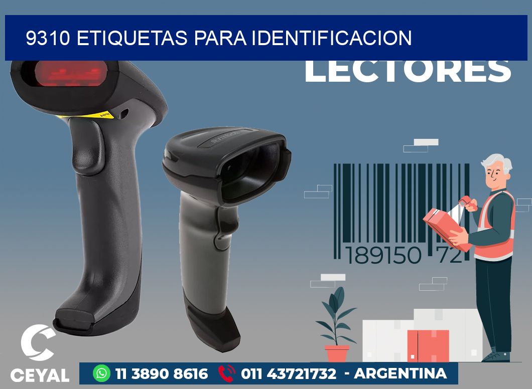 9310 ETIQUETAS PARA IDENTIFICACION