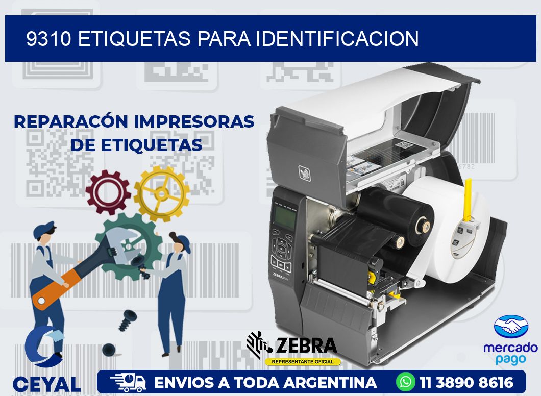 9310 ETIQUETAS PARA IDENTIFICACION