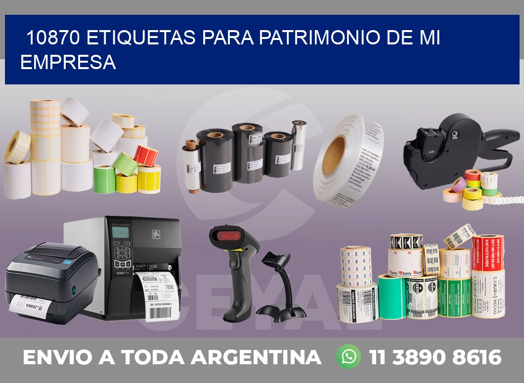 10870 ETIQUETAS PARA PATRIMONIO DE MI EMPRESA