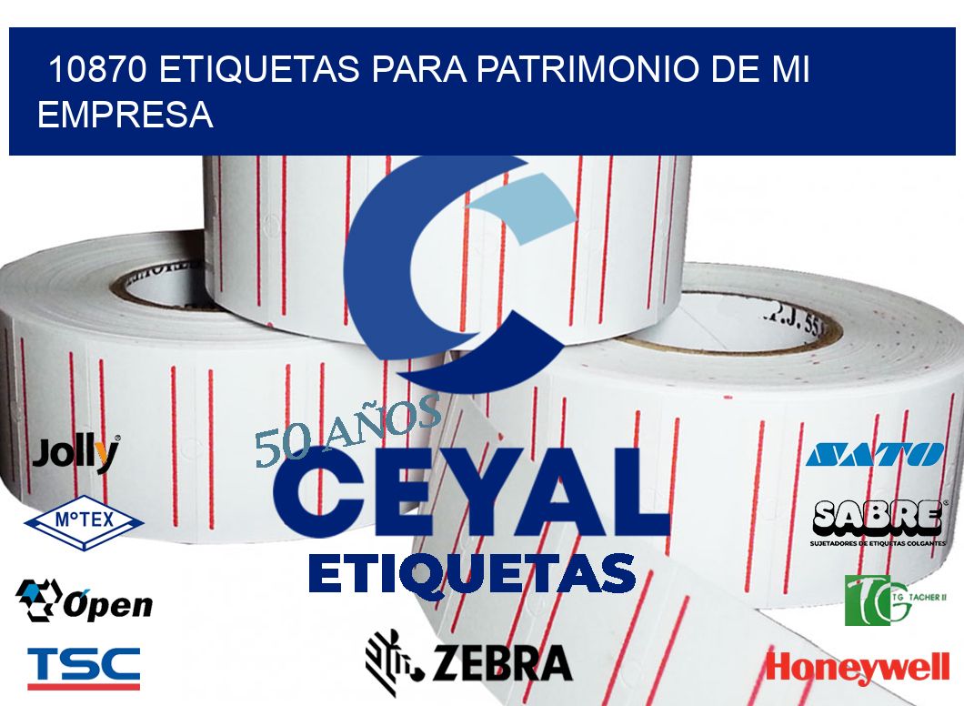 10870 ETIQUETAS PARA PATRIMONIO DE MI EMPRESA