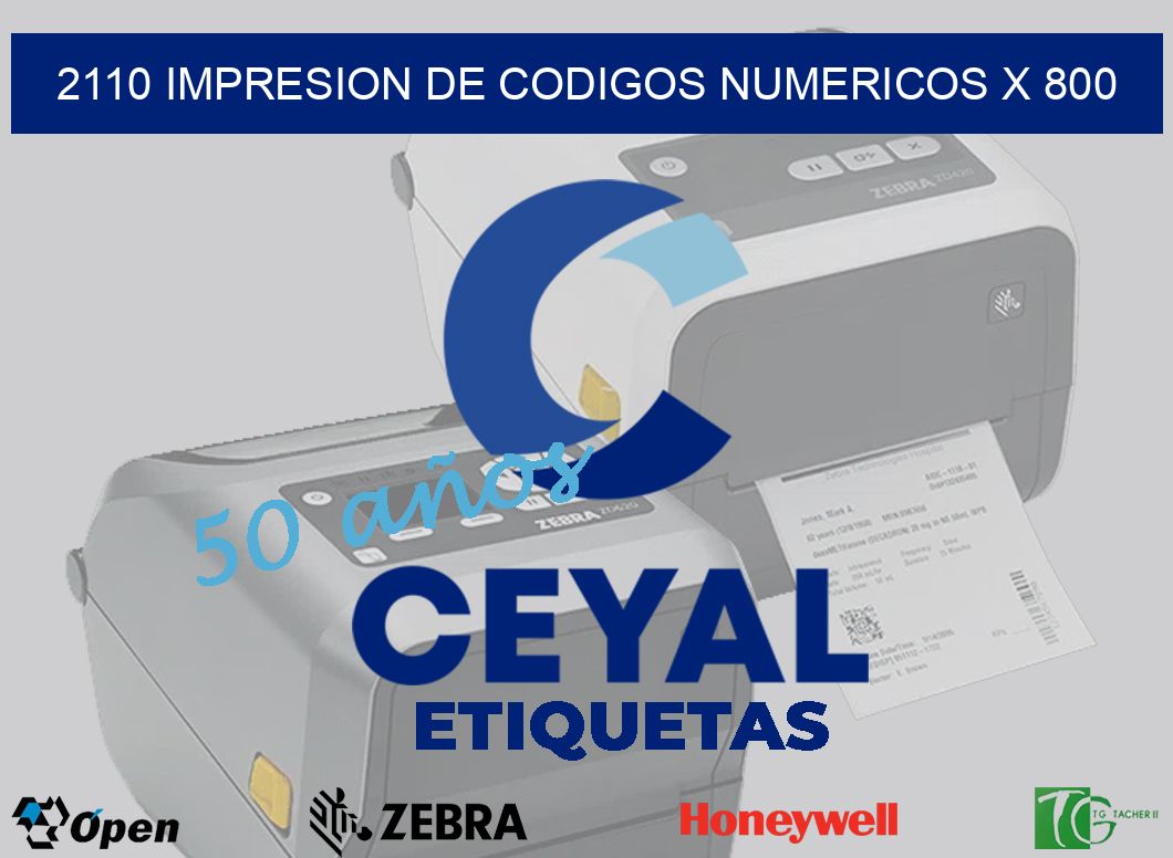 2110 impresion de codigos numericos x 800