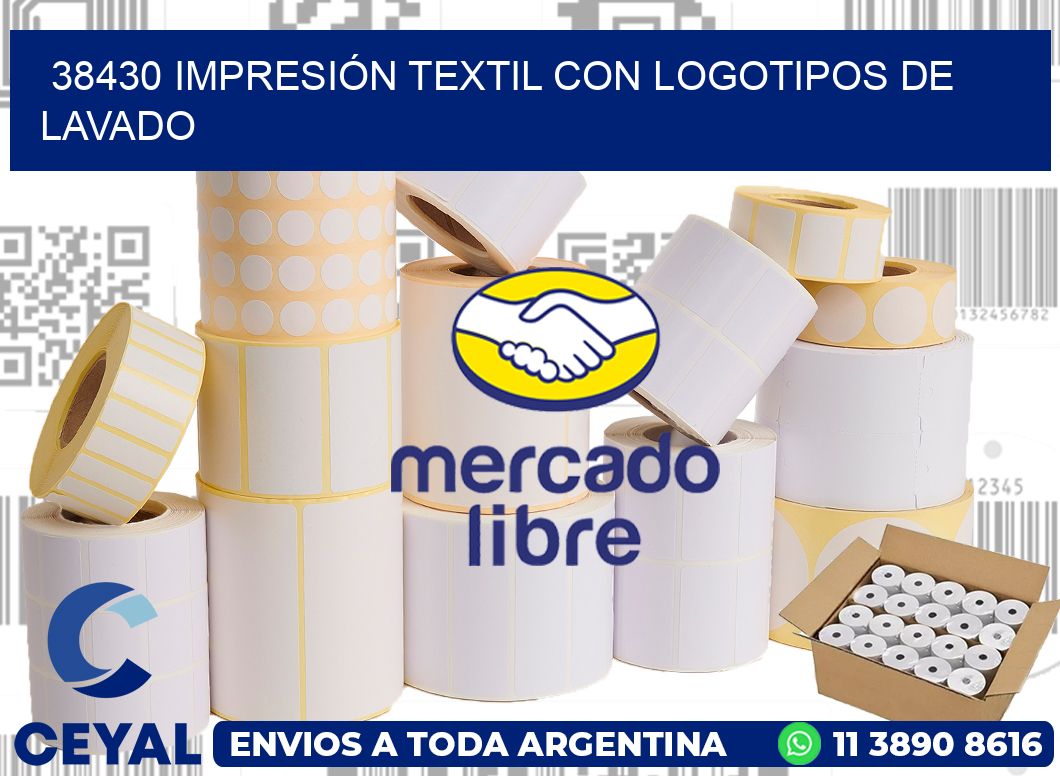 38430 IMPRESIÓN TEXTIL CON LOGOTIPOS DE LAVADO