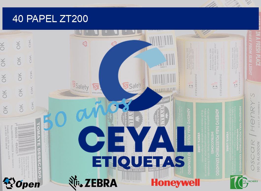 40 PAPEL ZT200