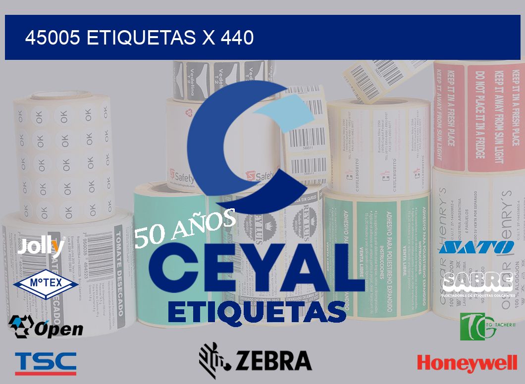 45005 Etiquetas x 440
