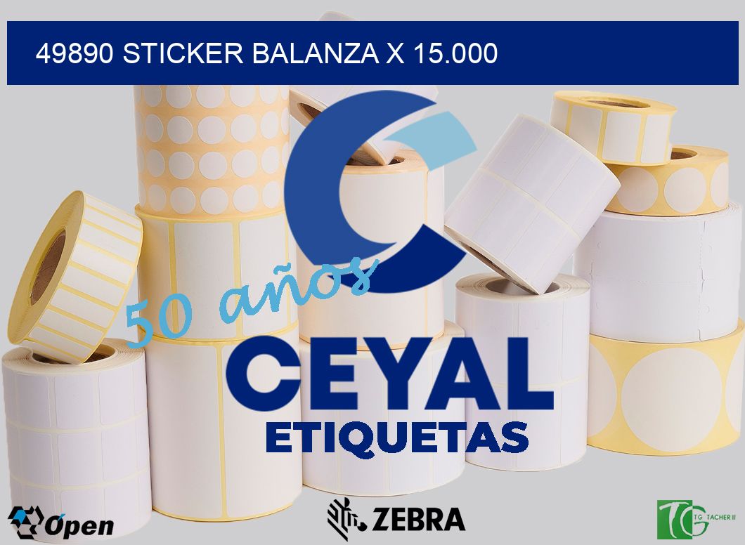 49890 sticker balanza x 15.000