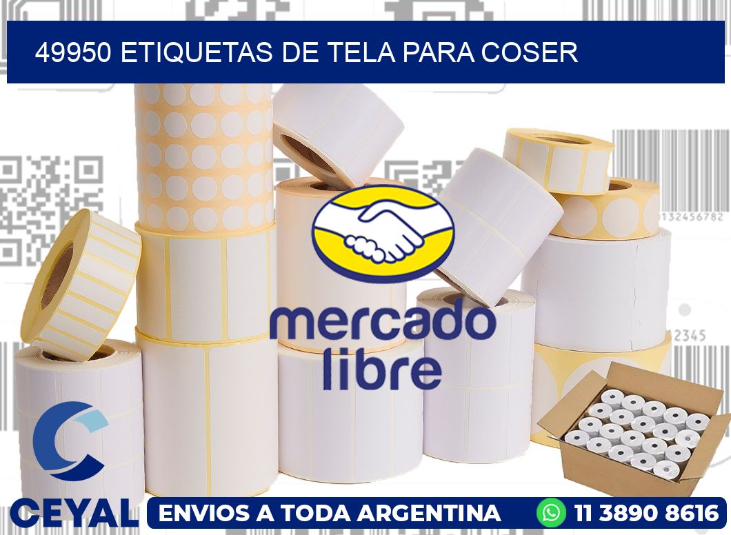 49950 ETIQUETAS DE TELA PARA COSER