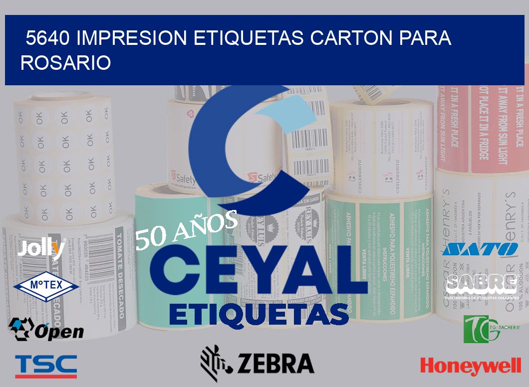 5640 IMPRESION ETIQUETAS CARTON PARA ROSARIO