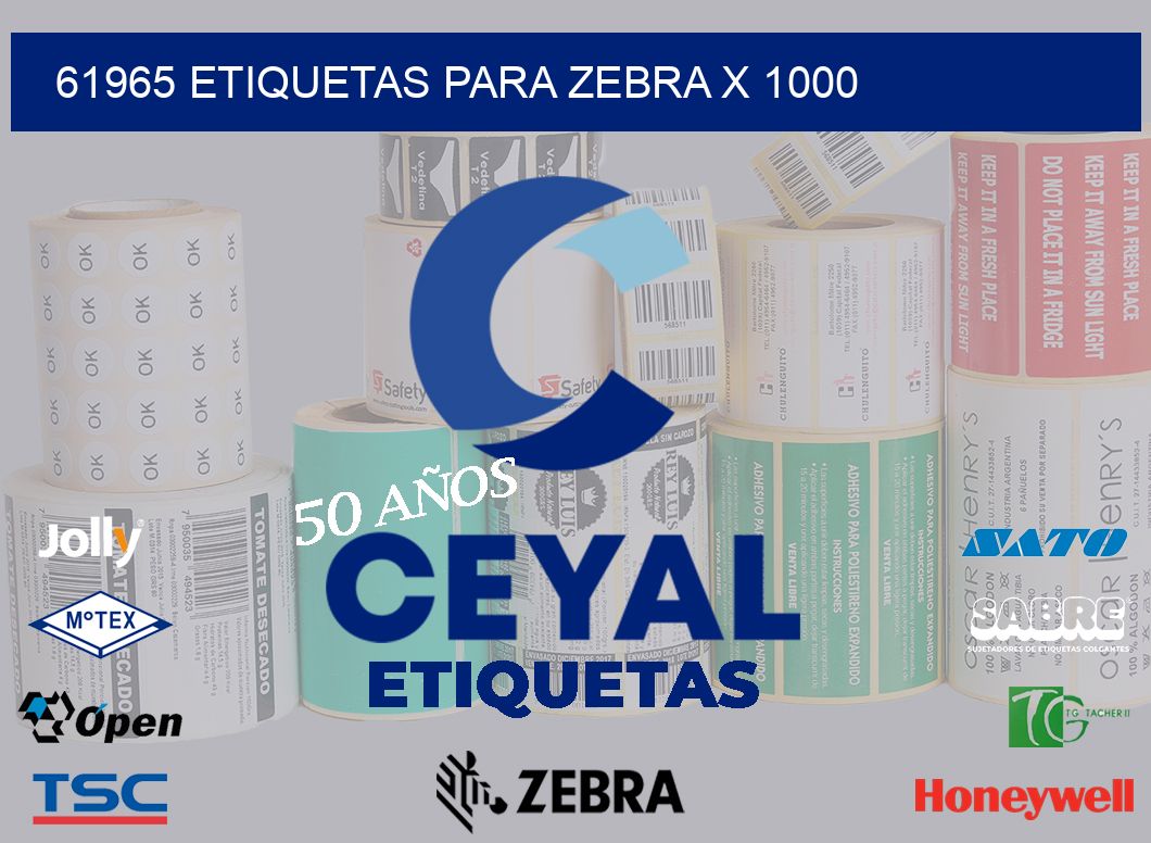 61965 etiquetas para zebra x 1000
