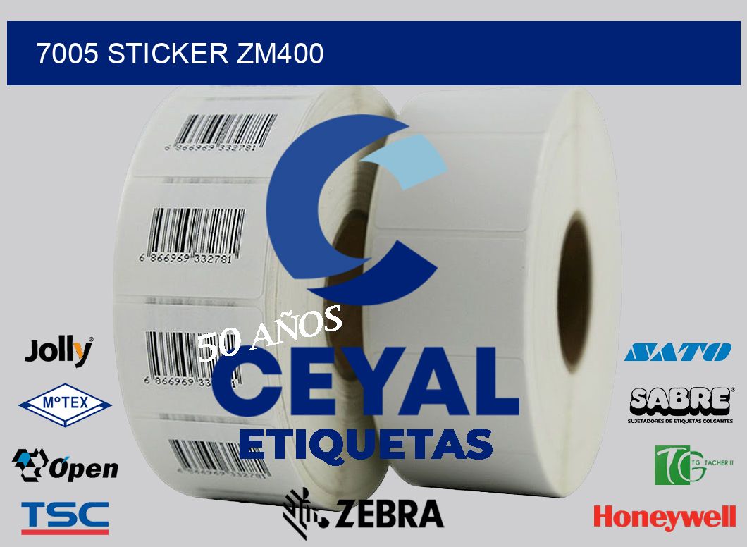 7005 STICKER ZM400