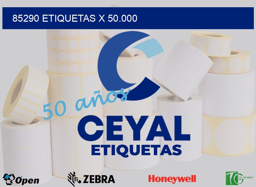 85290 Etiquetas x 50.000