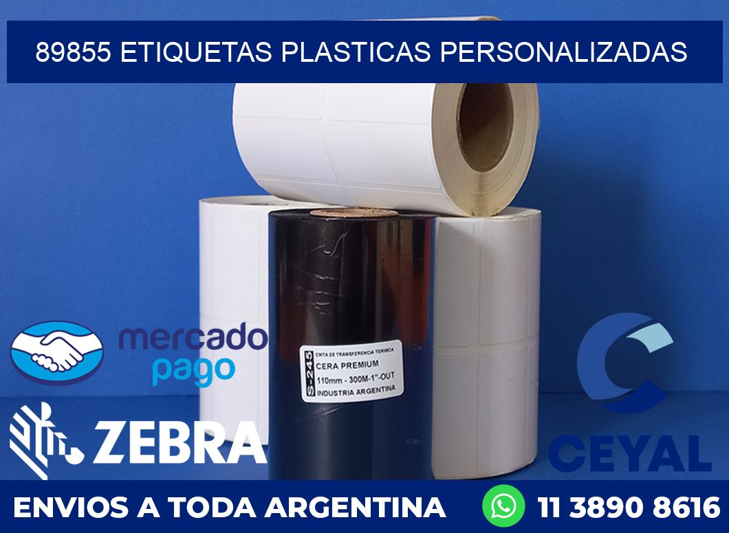 89855 ETIQUETAS PLASTICAS PERSONALIZADAS
